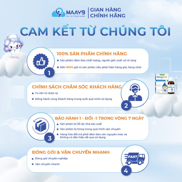 cam kết bán hàng của Maay9