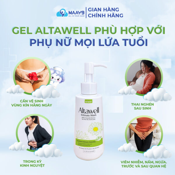 đối tượng gel vệ sinh vùng kín altawell