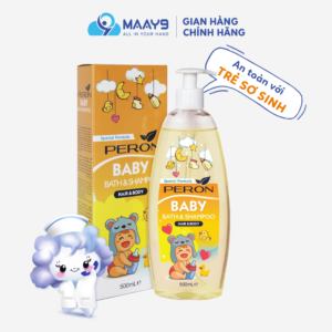 gel tắm gội Peronbaby