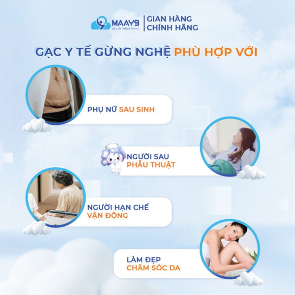 Đối tượng sử dụng khăn y tế gừng nghệ