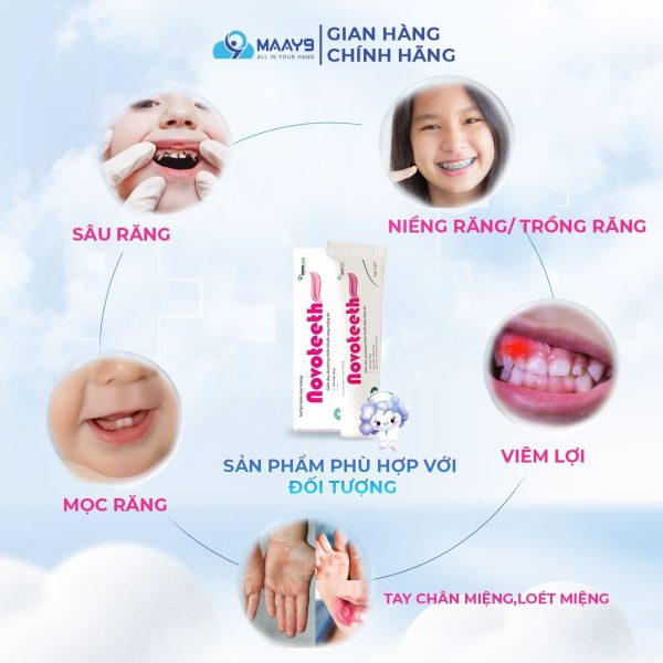 Đối tượng sử dụng của novoteeth