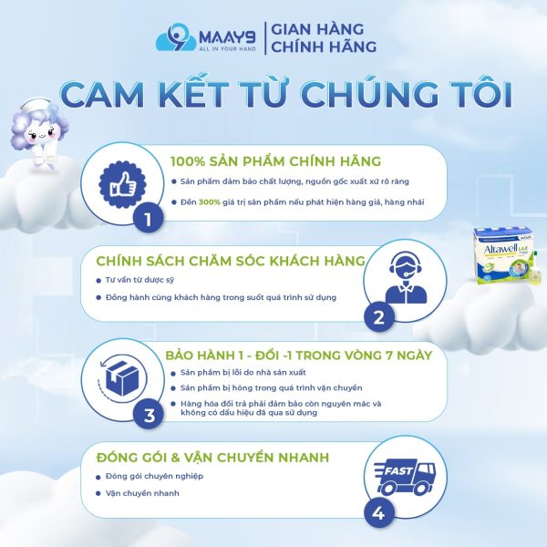 cam kết bán hàng từ Maay9