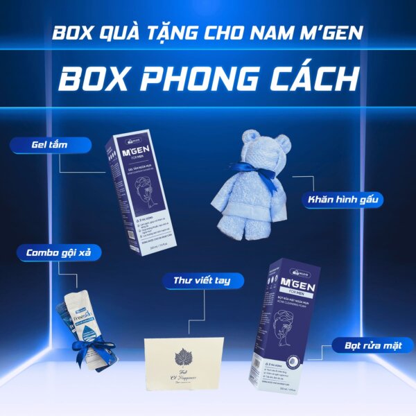 Box Phong Cách – Set combo quà tặng cho nam