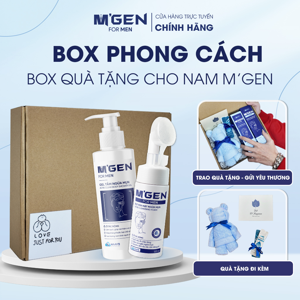 Chi tiết quà tặng cho nam giới box phong cách